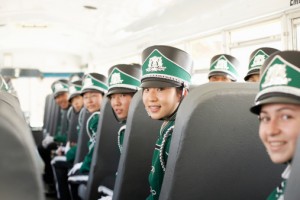 marching band traveling