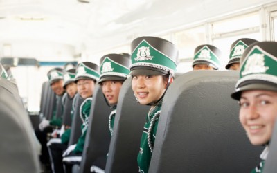 marching band traveling